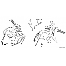 Handle lever/cable/switch