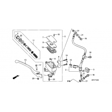 Fr. brake master cylinder