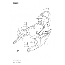 Seat tail cover              

                  Sv650sk7/suk7/sak7/suak7