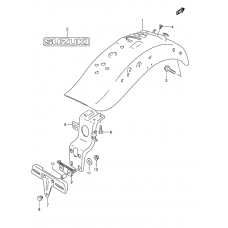 Rear fender              

                  Model k5/k6/k7/k8