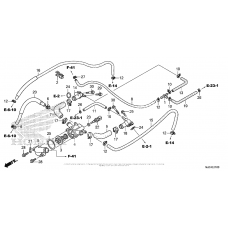Thermostat + Water Hose