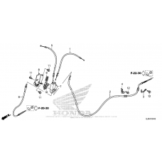 Brake Cable + Brake Bracket