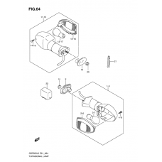 Turnsignal front & rear lamp              

                  Gsf650sal2 e21