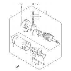 Starting motor