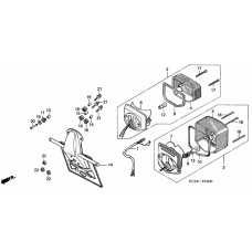 Taillight unit ass`y