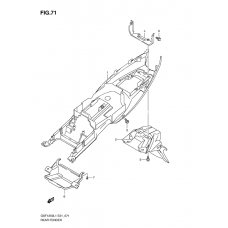 Rear fender              

                  Gsf1250l1 e21