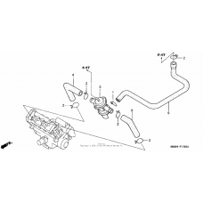 Air injection control valve ('99-'00)