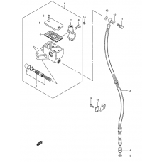 Front master cylinder