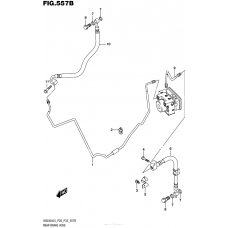 Задний тормозной шланг (Uh200Al5 P33)