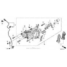 Front brake caliper (2)