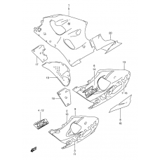 Under cowling body              

                  Model x