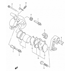 Front caliper