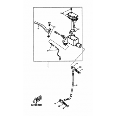 Front master cylinder
