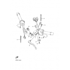 Handle switch. lever