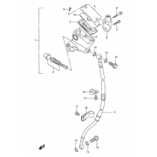 Front master cylinder