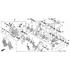 Right front brake caliper