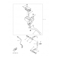 Rear master cylinder