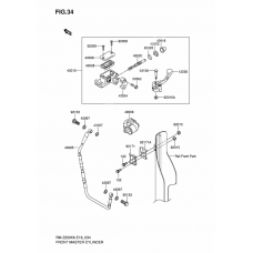 Front master cylinder