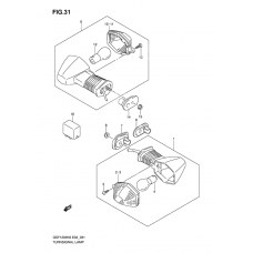 Turnsignal front & rear lamp