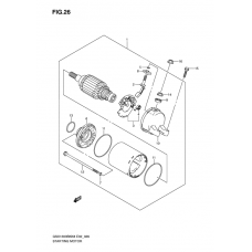 Starting motor