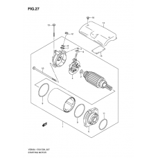 Starting motor