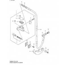 Front master cylinder