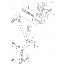 Front master cylinder              

                  Model v/w/x