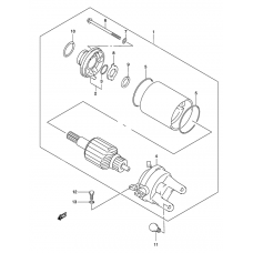 Starting motor