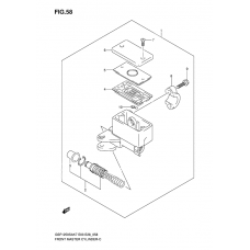 Front master cylinder