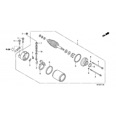 Starting motor