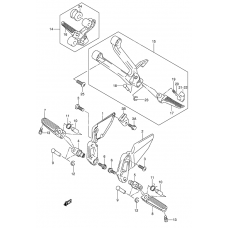 Footrest              

                  Model k3