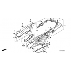 Side cover + rear cowl