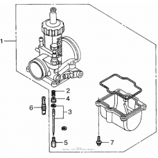 Carburetor o.p. parts kit