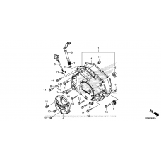 Правая крышка картера