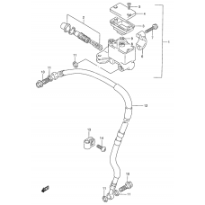 Front master cylinder