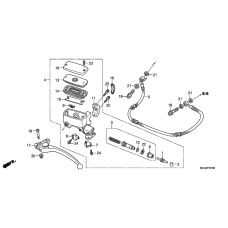 Главный цилиндр сцепления