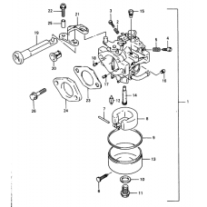 Carburetor assy