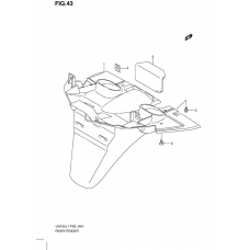 Rear fender