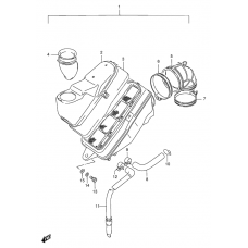 Air cleaner              

                  Front