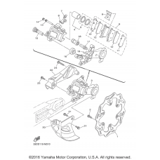 Задний тормозной суппорт