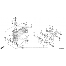 Задний амортизатор