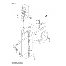 Rear master cylinder