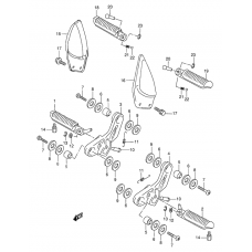 Footrest              

                  Model w/x/y