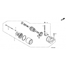 Starting motor