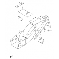 Rear fender              

                  Model k3