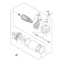 Starting motor