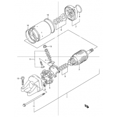 Starting motor