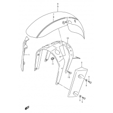 Front fender              

                  Model w