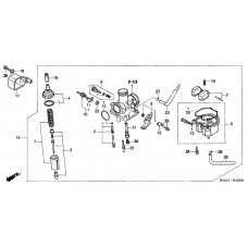 Carburetor assy