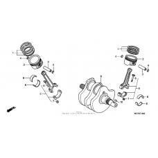 Crankshaft + piston